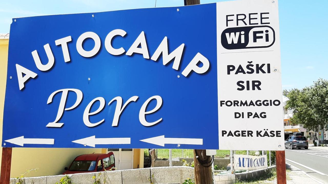 Camp Pere Hotel Pag Town Exterior photo